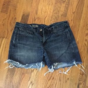 Madewell dark denim shorts size 29 EUC